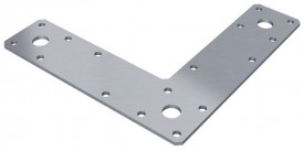 L Brackets 150mm x 150mm x 38mm Galv Pack of 10 19.31