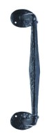 Ludlow Foundries Offset Pull Handle LF5266 238mm Black Antique 24.48