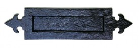 Ludlow Foundries Fleur-de-Lys Letter Plate LF5525 Black Antique 26.60