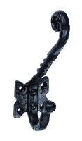 Ludlow Foundries Hat & Coat Hook LF5526 Black Antique 10.56