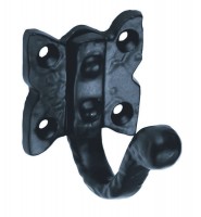 Ludlow Foundries Robe Hook LF5527 Black Antique 8.16