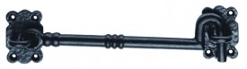 Ludlow Foundries 100mm Cabin Hook LF5528A Black Antique 9.36