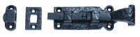 Ludlow Foundries Straight Door Bolt LF5530A 100mm Black Antique 10.68