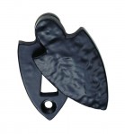 Ludlow Foundries Covered Lever Key Escutcheon LF5533 Black Antique 6.84