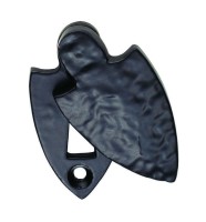 Ludlow Foundries Covered Lever Key Escutcheon LF5533 Black Antique 6.84