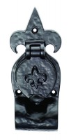 Ludlow Foundries Fleur de Lys Cylinder Pull LF5543 Black Antique 14.76