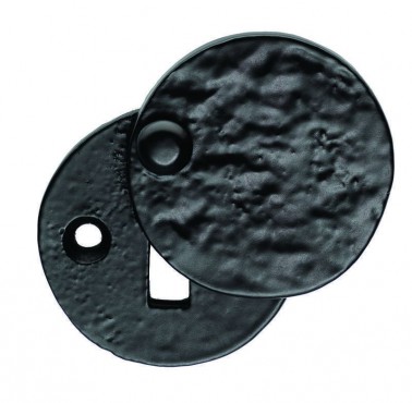 Ludlow Foundries Covered Lever Key Escutcheon LF5546 Black Antique