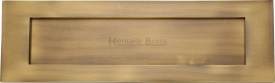 Letter Plate Marcus V850 411mm x 125mm Antique Brass 168.26