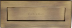 Letter Plate Marcus V850 254.101 254mm x 102mm Antique Brass 39.55