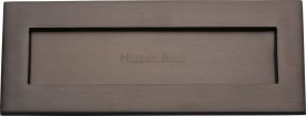Letter Plate Marcus V850 254.101 254mm x 102mm Matt Bronze 44.54