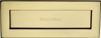 Letter Plate Marcus V850 254.101 254mm x 102mm Polished Brass 31.45