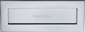 Letter Plate Marcus V850 254.101 254mm x 102mm Polished Chrome 34.61