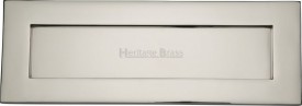 Letter Plate Marcus V850 356mm x 127mm Polished Nickel 87.96