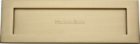 Letter Plate Marcus V850 254mm x 79mm Satin Brass 34.70
