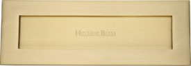 Letter Plate Marcus V850 356mm x 127mm Satin Brass £77.14