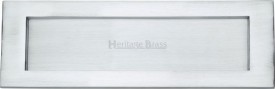 Letter Plate Marcus V850 305mm x 102mm Satin Chrome 39.92