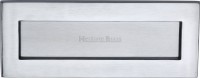 Letter Plate Marcus V850 254.101 254mm x 102mm Satin Chrome 35.01