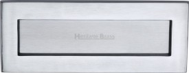 Letter Plate Marcus V850 254.101 254mm x 102mm Satin Chrome 35.01
