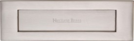 Letter Plate Marcus V850 254mm x 79mm Satin Nickel 30.78