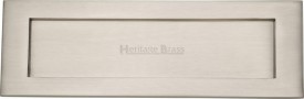 Letter Plate Marcus V850 305mm x 102mm Satin Nickel 52.46