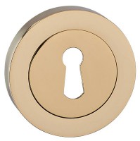 Fortessa Lever Key Escutcheons PVD Brass Per Pair 9.10