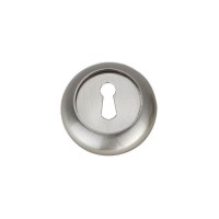 Fortessa Raised Lever Key Escutcheons Satin Nickel Per Pair 9.10