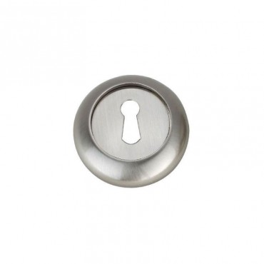 Fortessa Raised Lever Key Escutcheons Satin Nickel Per Pair