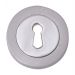 Fortessa Lever Key Escutcheons Satin Chrome Per Pair