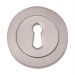 Fortessa Lever Key Escutcheons Satin Nickel Per Pair