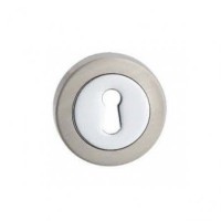 Fortessa Lever Key Escutcheons SN/CP Per Pair 7.44