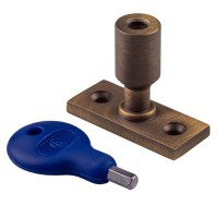 Locking Casement Stay Pin Antique Brass WF17AB 5.80