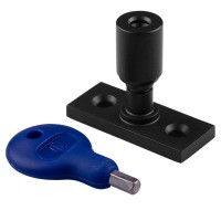 Locking Casement Stay Pin Matt Black WF17MB 5.80