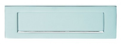 Carlisle Brass M36BCP 276 x 94mm Letter Plate Polished Chrome