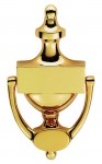 Carlisle Brass Urn Door Knocker M38B 196mm Polished Brass 25.40