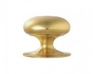 Victorian Cupboard Knob M47B 32mm Polished Brass 5.88