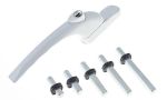 Mila ProLinea Espag Locking Window Handle White - £10.88 INC VAT
