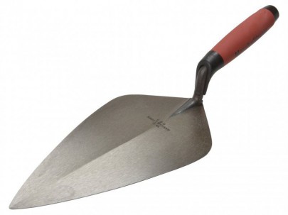 Marshalltown Brick Trowel Wide London Pattern Durasoft Handle 34 11"