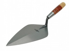 Marshalltown Brick Trowel Wide London Pattern Leather Handle 34L 11" 89.43