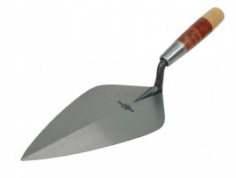 Marshalltown Brick Trowel Wide London Pattern Leather Handle 34L 11" 86.83