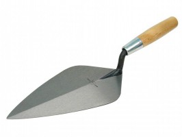 Marshalltown Brick Trowel Wide London Pattern Wooden Handle 34 11" 70.71