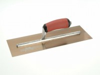 Marshalltown Plastering Trowel Gold Durasoft Handle MXS73GSD 14\" x 4.3/4\" 96.03