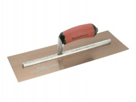 Marshalltown Plastering Trowel Pre Worn Gold Stainless Steel Durasoft Handle MPB145GSD 14" x 5" 97.61