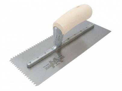 Marshalltown V Notched Trowel 701SH 11" x 4.1/2"