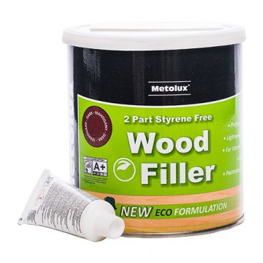 Metolux 2 Part Styrene Free Wood Filler 770ml Light Oak