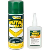 Mitre Fast Cyanoacrylate Bonding Kit Everbuild Standard Pack 6.65