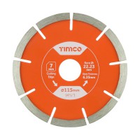 Timco Mortar Raking Diamond Blade 115mm x 22.2mm 17.52