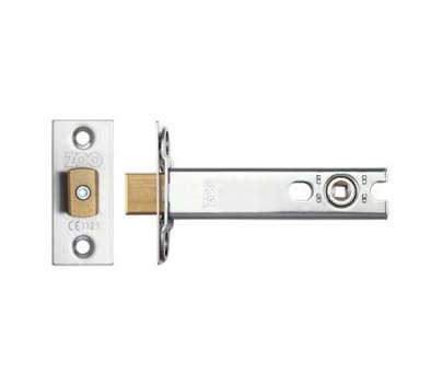 Zoo Tubular Bathroom Deadbolt 102mm SSS