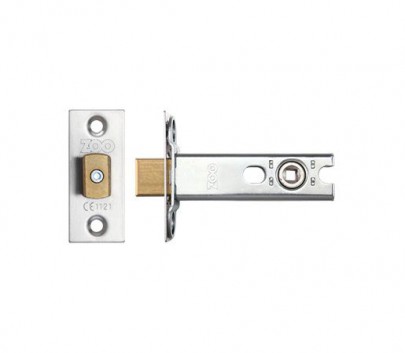 Zoo Tubular Bathroom Deadbolt 76mm SSS