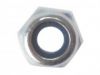 M10 Nyloc Nut Zinc Plated Pack of 10