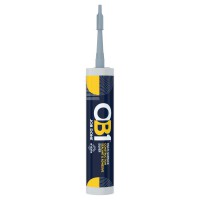 OB1 Multi-Surface Construction Sealant & Adhesive 290ml Silver 9.74